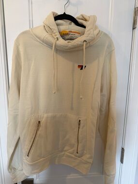 Aviator Nation Ninja Hoodie - Cream Hoodie with logo